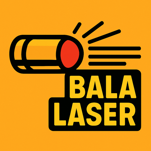 BALA LASER.
In-Game asset.  2d.  High contrast.  No shadows