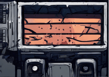 completely destroyed