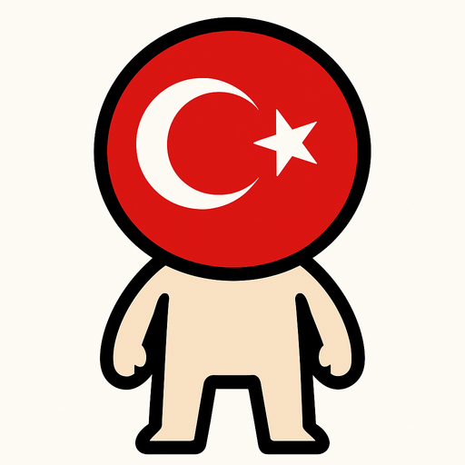 turkish flag ball head.
In-Game asset.  2d.  High contrast.  No shadows