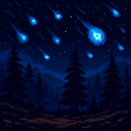 Elimina los cristales y agrega árboles , estilo pixelart