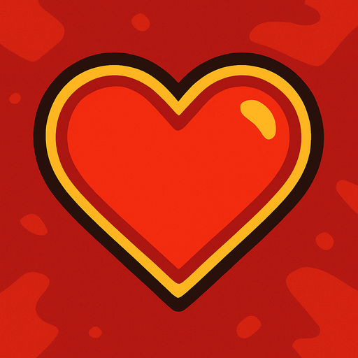 hearth red.
In-Game asset.  2d.  High contrast.  No shadows