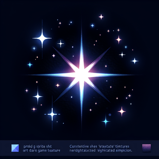 single Star particle, black background 
2D art, game texture, blank background. Sprite sheet asset.
Design Guideline: The game's style is bright, high-quality vector graphics with sharp, clean lines and a modern aesthetic. Colors should be vivid and contrast well, emphasizing a futuristic, sleek feel. Textures are minimalistic, focusing on flat surfaces with subtle gradients for depth. Lighting effects are dynamic yet soft, enhancing the vibrancy without overpowering. Assets should look consistent, fitting a coherent, tech-savvy universe. Think 'sophisticated simplicity' for a futuristic, engaging spaceship game.