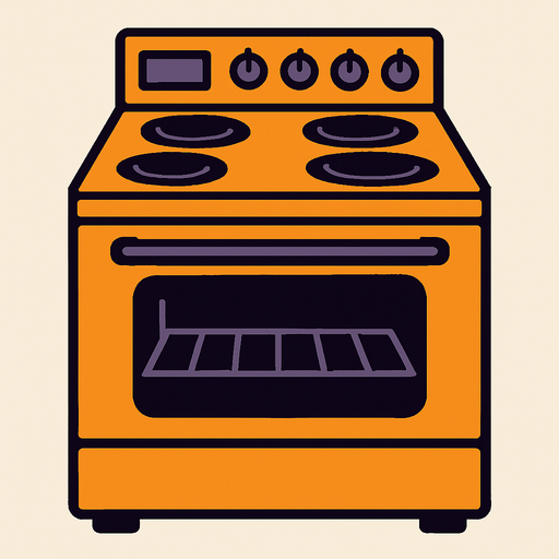 Cuisiniere.
In-Game asset.  2d.  High contrast.  No shadows