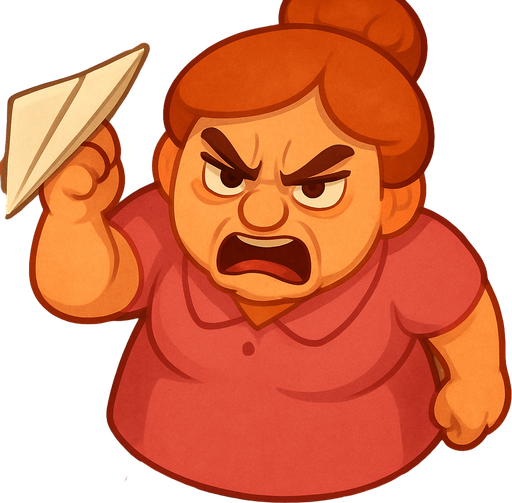 Make her look 40% more angry and give her more attitude