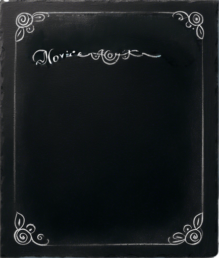 Text "NOVICE BREW" handwritten in white chalk