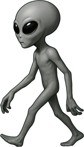 Fix this grey alien picture