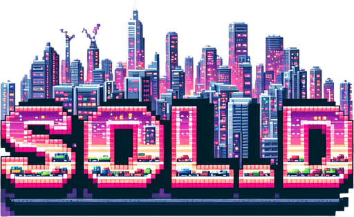 pixel text Sold