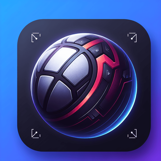 balls for shooting should be sleek and modern..
Single Game Texture.  In-Game asset.  2d.  Blank background.  High contrast.  No shadows