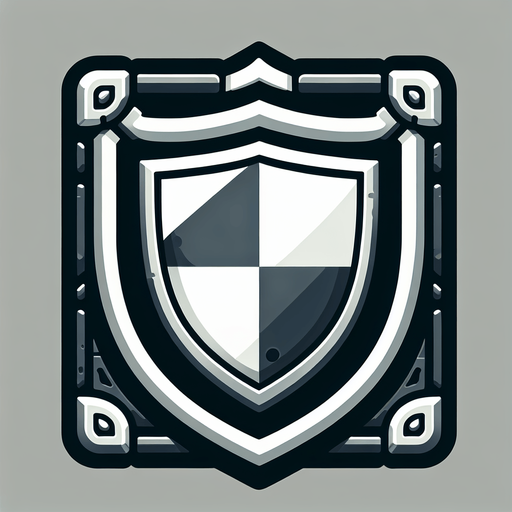 shield.
Single Game Texture.  In-Game asset.  2d.  Blank background.  High contrast.  No shadows