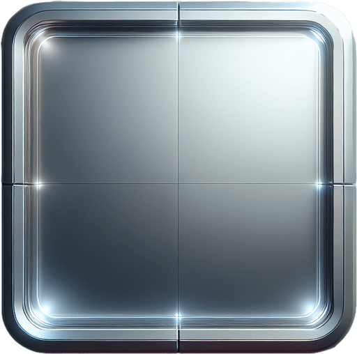 Grey-Tinted Tile: A minimalist and futuristic tile design for a Sudoku game, featuring a perfect square with a smooth, clean surface. The tile has a soft gradient, starting with a light grey center that transitions to a slightly darker grey near the edges, giving it depth and sophistication. A thin, faintly glowing silver-grey border surrounds the tile, adding a subtle futuristic touch while maintaining a sleek and clean appearance. The surface remains blank and ready for interaction..
Single Game Texture. In-Game asset. 2d. Blank background. High contrast. No shadows.