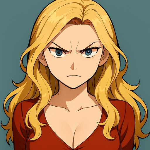 make those eyes angry