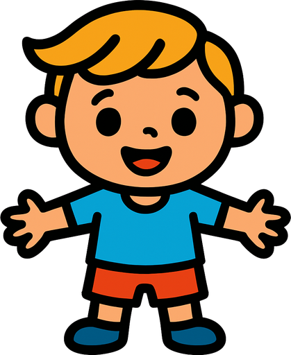 Enfant.
In-Game asset.  2d.  High contrast.  No shadows