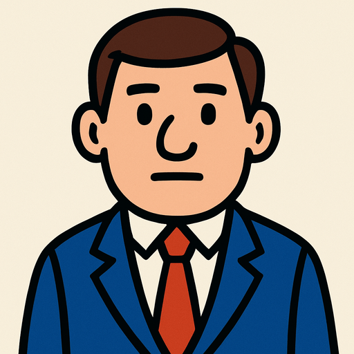 2d iş adamı bir customer çiz önden bakılmış şekilde.
In-Game asset.  2d.  High contrast.  No shadows