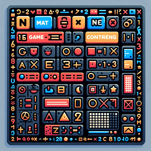math game panel without any text background.
Single Game Texture.  In-Game asset.  2d.  High contrast