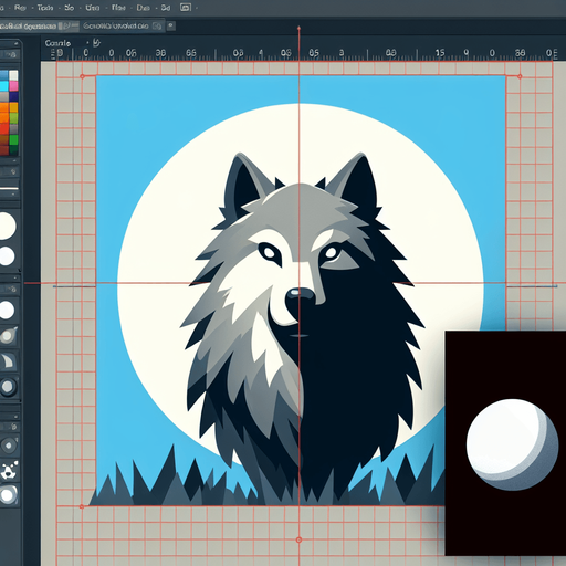 wolf.
Single Game Texture.  In-Game asset.  2d.  Blank background.  High contrast.  No shadows