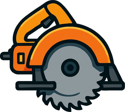 Saw cutting tool.
In-Game asset.  2d.  High contrast.  No shadows