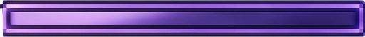 A minimalist horizontal pixel art timeline bar, 2048x40 resolution, designed for a lo-fi rhythm pixel game. The bar is sleek and thin, with subtle purple and violet tones, no numbers or markers. The style is consistent with a DJ-themed interface — soft glowing edges, pixel-perfect precision, and no background (transparent). The bar should feel modern yet retro, fitting into a dreamy neon-lit rhythm game UI..
In-Game asset.  2d.  High contrast.  No shadows