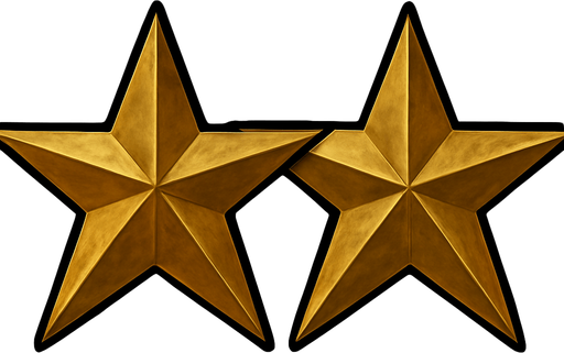 Same stars but make it two.