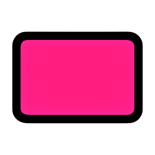 dikdörtgen.
In-Game asset.  2d.  High contrast.  No shadows