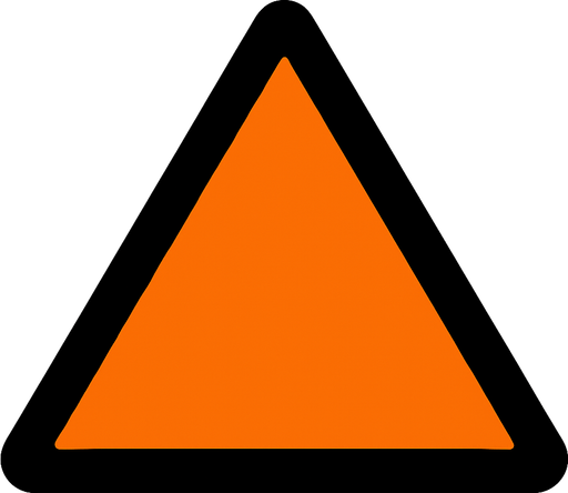 triangulo.
In-Game asset.  2d.  High contrast.  No shadows