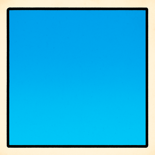 cloudless sky.
In-Game asset.  2d.  High contrast.  No shadows