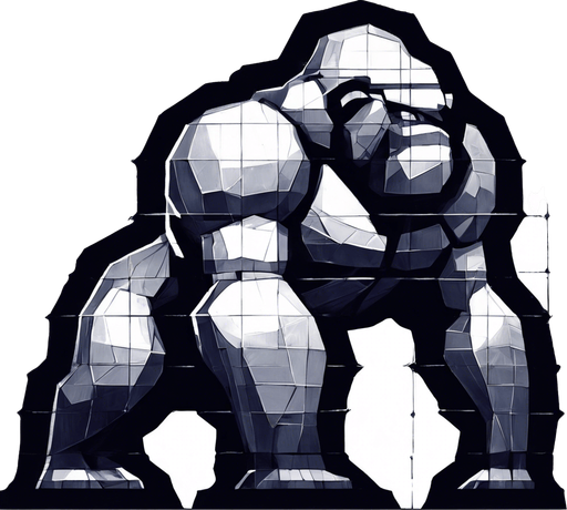 Real, facing forward