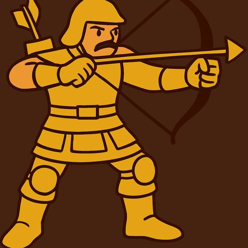 koyu kahverengi olan bütün zırhını kaskını ayakkabısını eldivenini  parlak yayını altın rengine çevirir misin