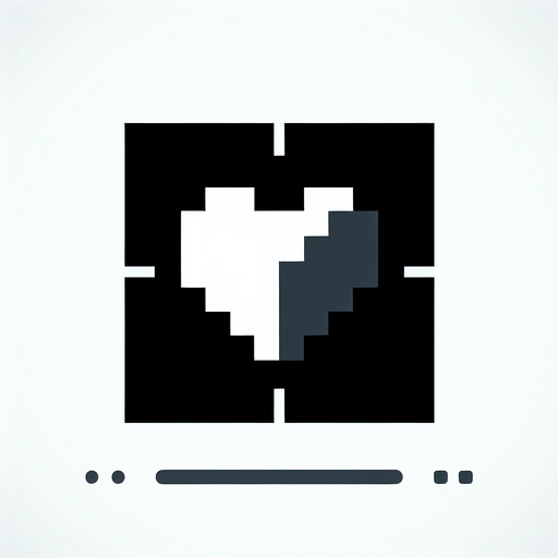 Heart icon.
Single Game Texture. In-Game asset. 2d. Blank background. High contrast. No shadows.