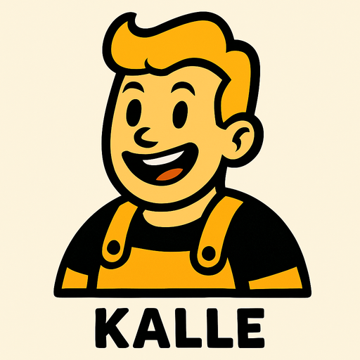 kalle.
In-Game asset.  2d.  High contrast.  No shadows