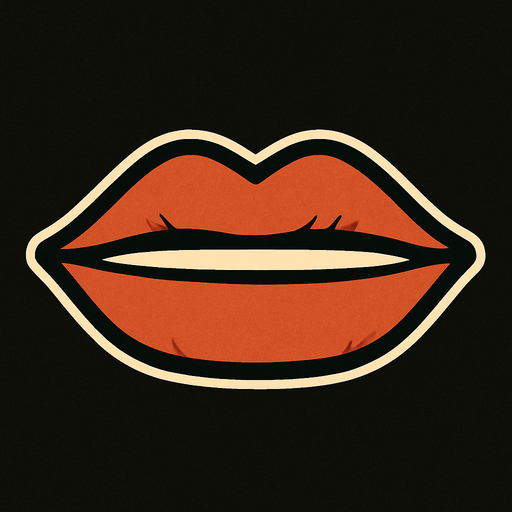make a straight closed mouth.
In-Game asset.  2d.  High contrast.  No shadows