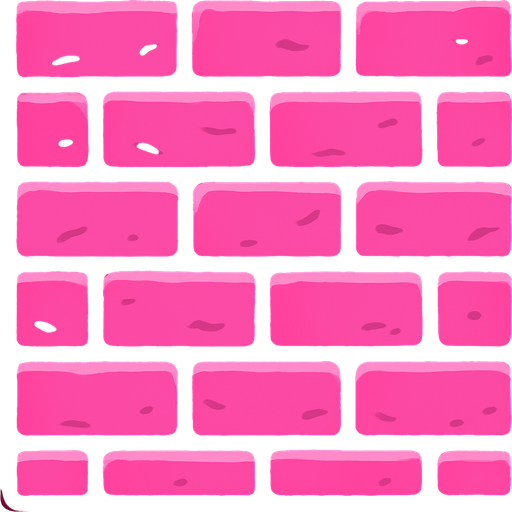 warna pink dinding
In-Game asset.  2d.  High contrast.  No shadows