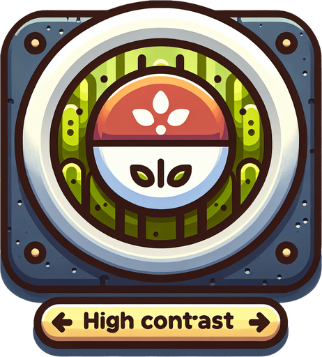 fertilizer  button.
Single Game Texture.  In-Game asset.  2d.  Blank background.  High contrast.  No shadows