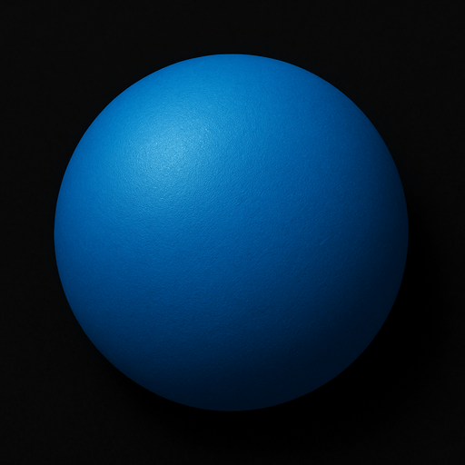 tek renk top, üstten görünüm, Gerçekçi, yazısız..
In-Game asset.  2d.  High contrast.  No shadows