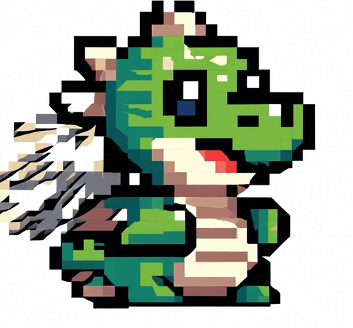 better wings, pixel style, more contrasted, more visible, blue color