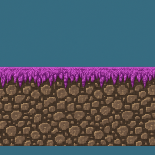 make the grass purple