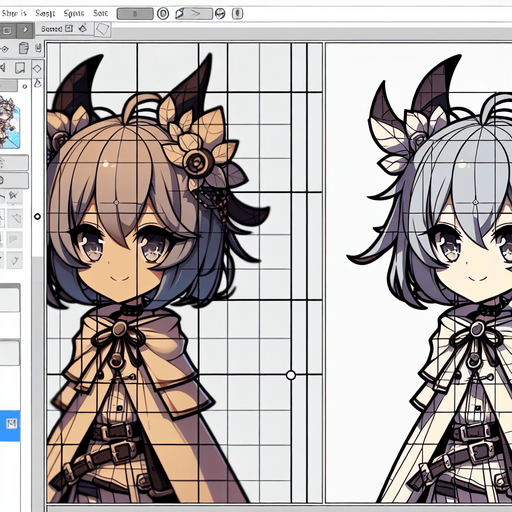 cubetto anime.
Single Game Texture. In-Game asset. 2d. Blank background. High contrast. No shadows.