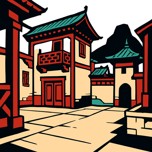 havenBackground.
In-Game asset.  2d.  High contrast.  No shadows