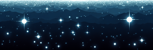 A space full of stars.
Single Game Texture. In-Game asset. 2d. Blank background. High contrast. No shadows.