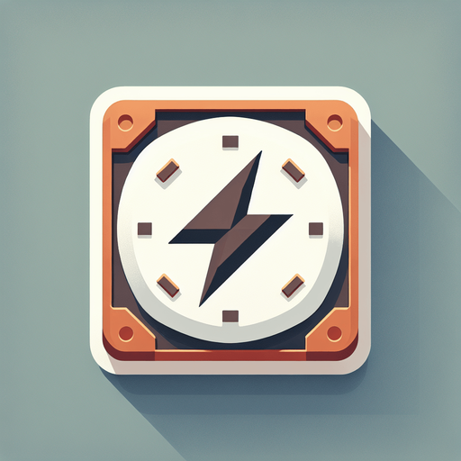 Single Game Texture. In-Game asset. 2d. flat minimalistic graphic. Boost pad with a lightning icon on the top. Top view. Blank background. High contrast. No shadows..
Single Game Texture. In-Game asset. 2d. Blank background. High contrast. No shadows.