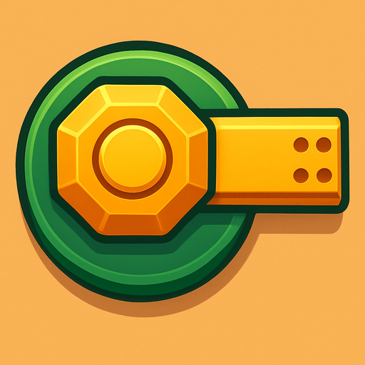 Crea la Torre Rapid en un estilo 2D renderizado, limpio y cartoonish, con contornos claros y definidos, colores vibrantes con transiciones suaves, y sombreado que da volumen a sus superficies superiores.
La perspectiva debe ser VISTA CENITAL (totalmente desde arriba). Esto significa que la torre se verá como si estuviera siendo observada directamente desde arriba, con los detalles de su parte superior siendo prominentes.
La base de la torre debe ser circular para permitir un movimiento de cañón cómodo. Los múltiples puntos de disparo pequeños deben estar orientados hacia la DERECHA.
La torre debe tener un perfil bajo y la menor cantidad de relieve vertical posible para facilitar una rotación fluida en la animación..
In-Game asset.  2d.  High contrast.  No shadows