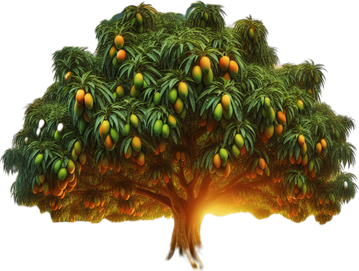 Big and beautiful mango tree with beautiful background.
3d and great details and color