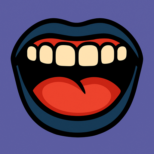 Agız.
In-Game asset.  2d.  High contrast.  No shadows