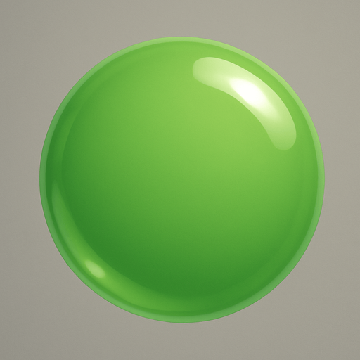 make the ball appear on the screen much more smoothly like bubble