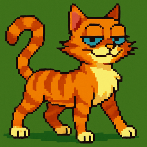 cambia la posicion de las piernas, las mas cercanas a la camara deben estar cerradas y las mas lejanas abiertas , con el mismo estilo pixel art fondo verde