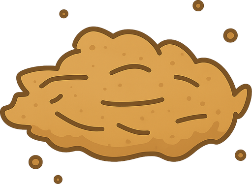 dust cloud. No background. Transparent background. Blank background. No shadows. 2d. In-Game asset. flat