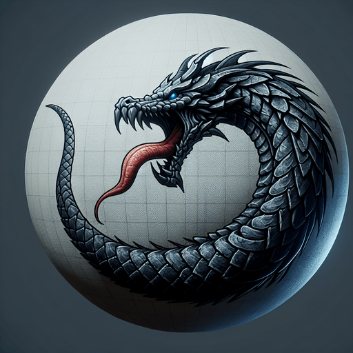 Long tail, big tongue.
Single Game Texture. In-Game asset. 2d. Blank background. High contrast. No shadows.