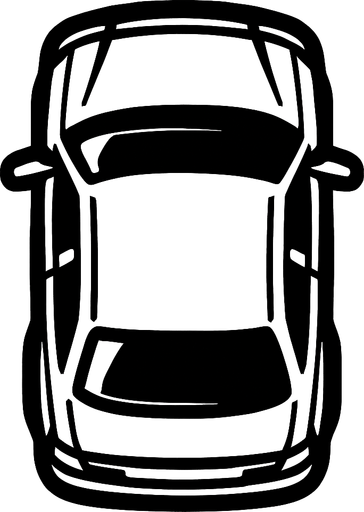 üstten görünümlü araba yap.
In-Game asset.  2d.  High contrast.  No shadows