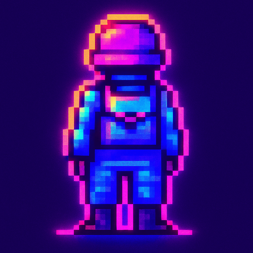 Agrégale color estilo retro y neon