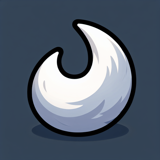 хвост белой собаки поднят вверх. мультяшный. прямой.
Single Game Texture. In-Game asset. 2d. Blank background. High contrast. No shadows.