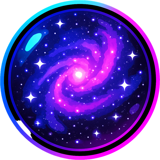 ı want galaxy ball.
In-Game asset.  2d.  High contrast.  No shadows